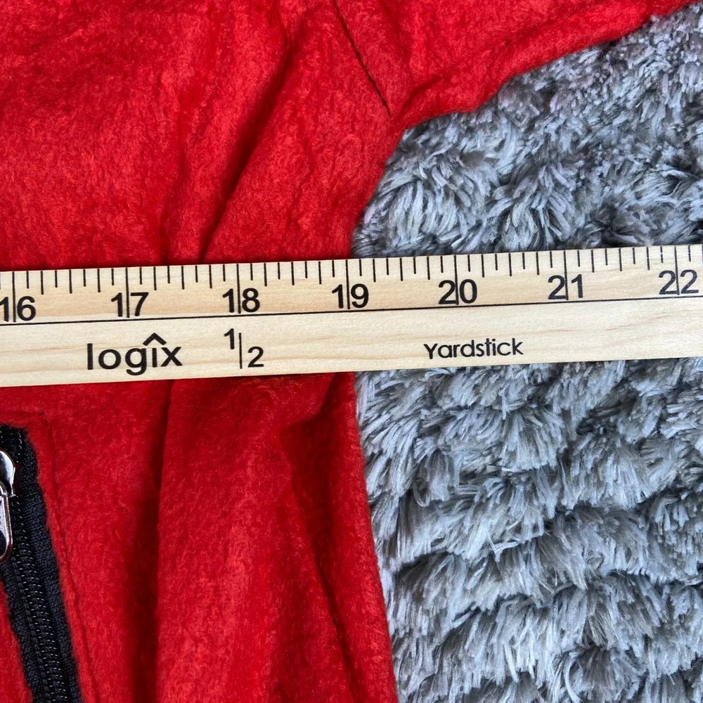 The North Face Fleece Summit Series Gore Windstopper Jacket Mens S Red Denali